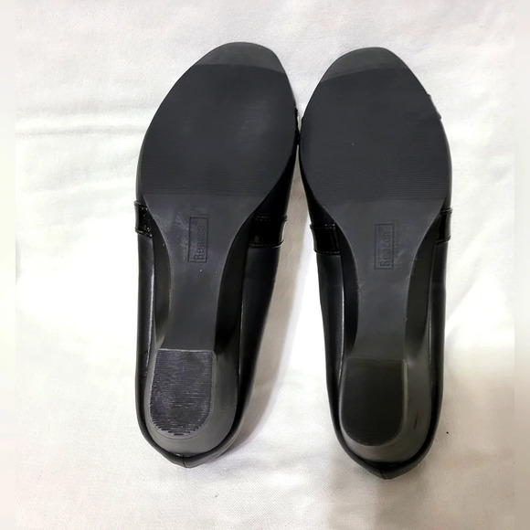 Beacon Comfort-Well Black Elsa Block Heel Retro Slip On Career Loafers 10M NWOB - Picture 6 of 8